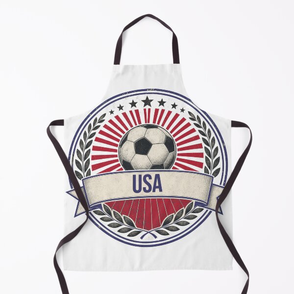 Item preview, USA Vintage Soccer Crest — Retro American Football Badge Fan Emblem designed and sold by icemanphotos.