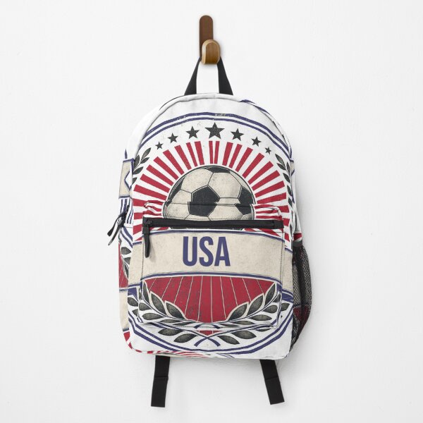 Item preview, USA Vintage Soccer Crest — Retro American Football Badge Fan Emblem designed and sold by icemanphotos.