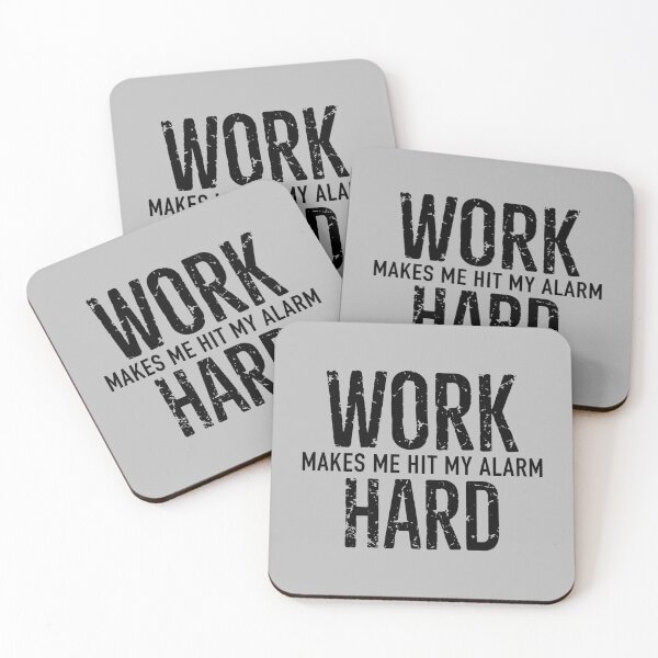 Item preview, Work Hard designed and sold by visualcraftsman.