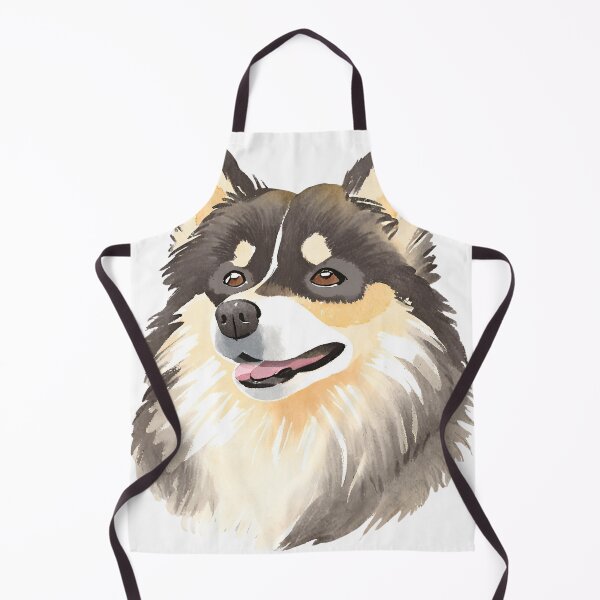 Item preview, Watercolour Finnish Lapphund designed and sold by TheresaNicole.