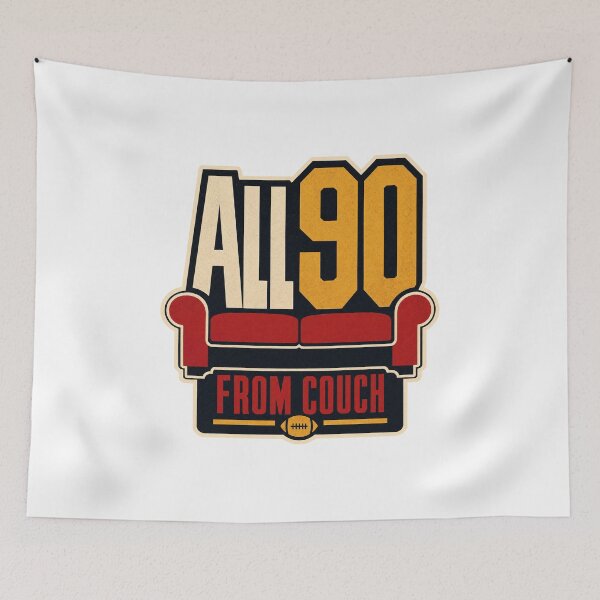 Item preview, Football Watch Party: All 90 from Couch Game Day designed and sold by pirminio.