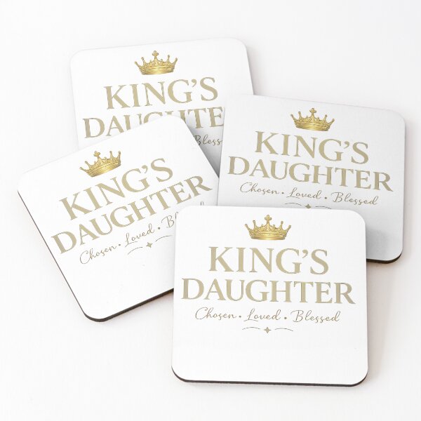 Item preview, kings daughter chosen loved blessed christian faith design designed and sold by gypsy-joker.