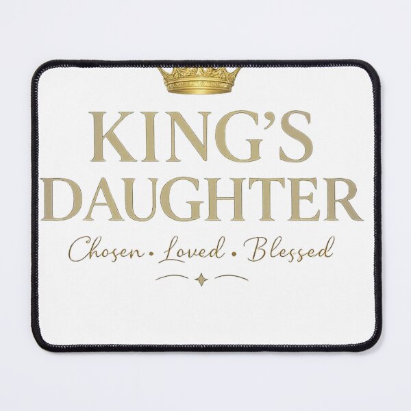 Item preview, kings daughter chosen loved blessed christian faith design designed and sold by gypsy-joker.