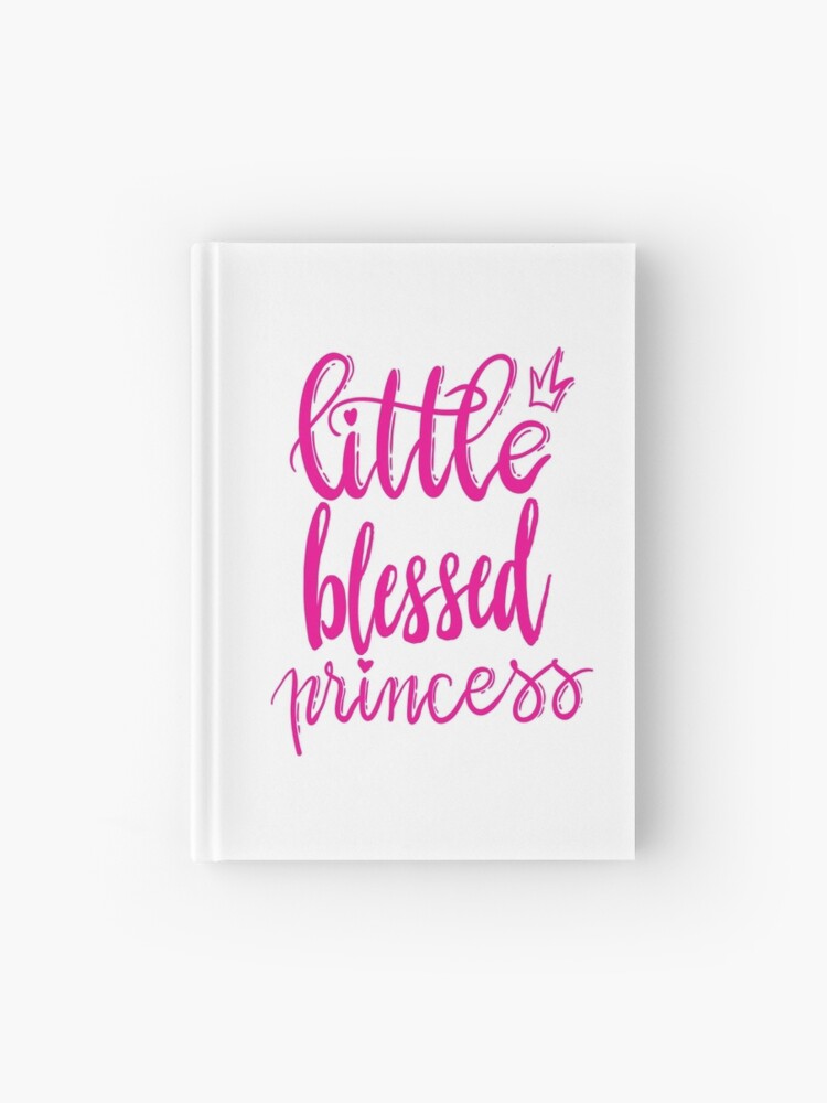 Princess Slogan Hardback Notebook 