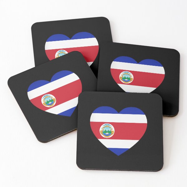Artikelvorschau, Costa Rica Herz entworfen und verkauft von rogue-design.