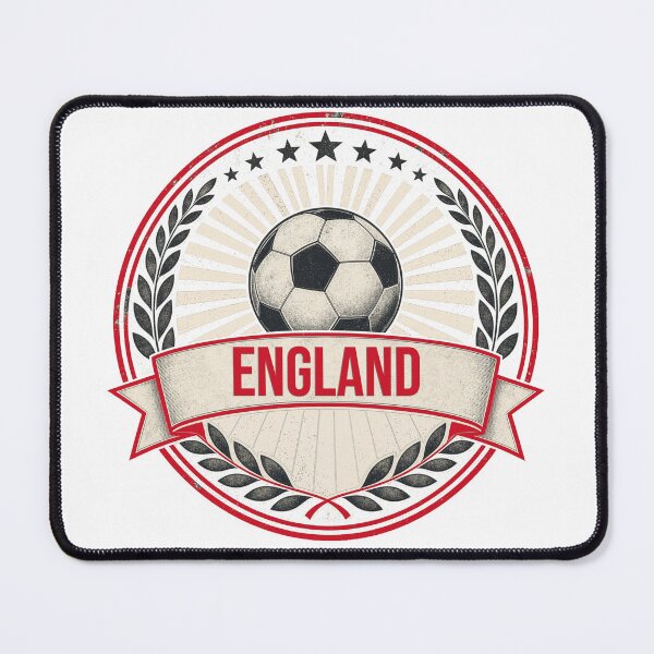 Item preview, England Vintage Soccer Crest — Retro English Football Badge Fan Emblem designed and sold by icemanphotos.