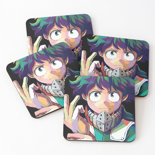 Artikelvorschau, Deku aus My Hero Academia Pop-Art entworfen und verkauft von azrialoktafia.