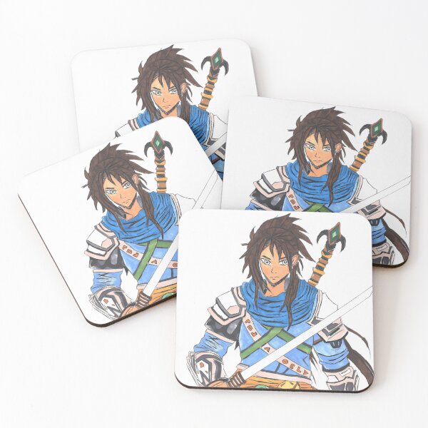 Item preview, The Azure Blade Guardian designed and sold by tarek-artworks.