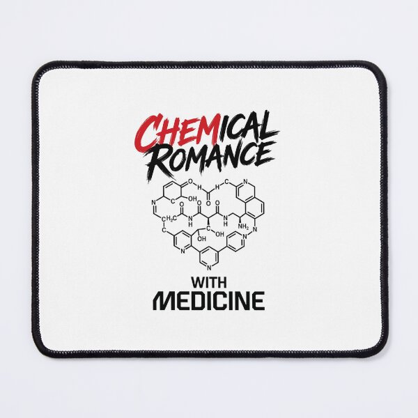 Item preview, Chemical Romance With Medicine: Grunge Molecule Heart designed and sold by MEDICOFFEE.