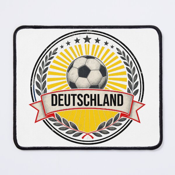 Item preview, Germany Vintage Soccer Crest — Retro Deutschland Football Badge Fan Emblem designed and sold by icemanphotos.