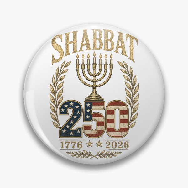Item preview, Shabbat 250 America Anniversary Jewish Heritage Design designed and sold by FREENATION2026.