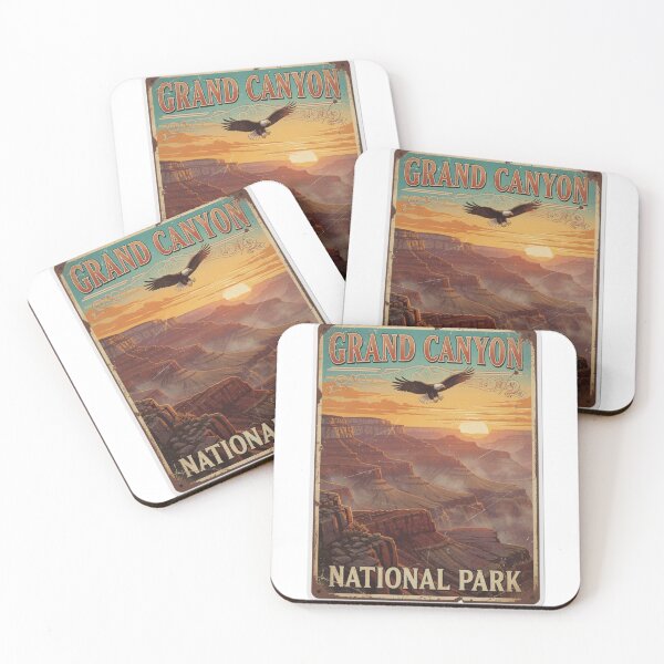 Item preview, Grand Canyon National Park Retro Poster Design designed and sold by The Souvenir Dept..