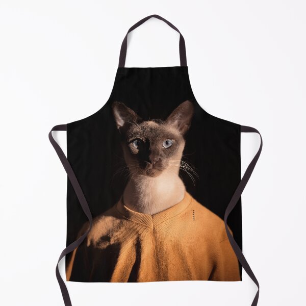Item preview, Cat - Silent Grace of the Russian Blue at Night designed and sold by mrpropcake.