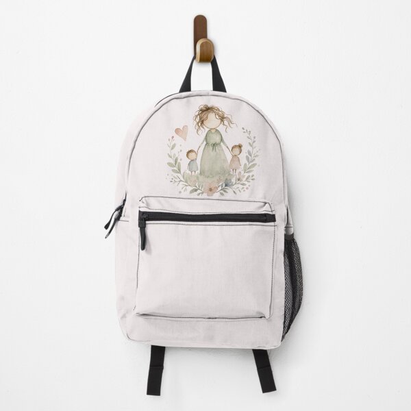 Item preview, Watercolor Mother and Children Love Illustration designed and sold by RidaZ.