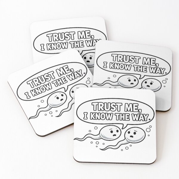 Item preview, Funny Sperm Shirt Trust Me I Know The Way Reproductive Biology Joke Tee designed and sold by PINK FREE.