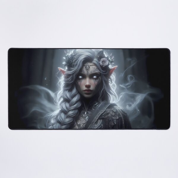 Item preview, White Moon Elf designed and sold by GalleryBrisArt.