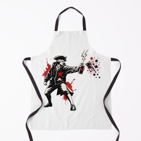 Item preview, Graffiti George Washington Stencil Street Rebel Portrait designed and sold by chattsuede.