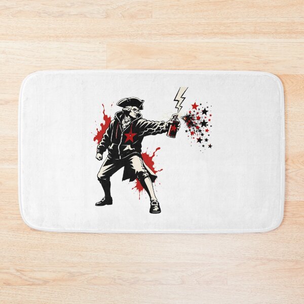 Item preview, Graffiti George Washington Stencil Street Rebel Portrait designed and sold by chattsuede.