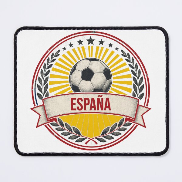 Item preview, Spain Vintage Soccer Crest — Retro España Football Badge Fan Emblem designed and sold by icemanphotos.