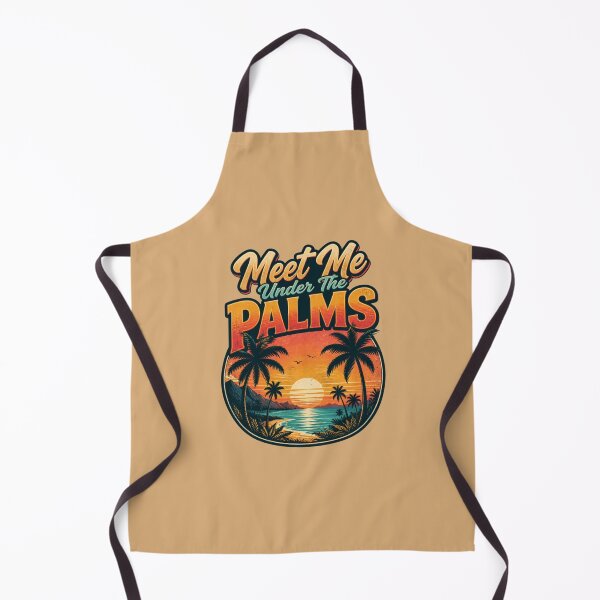 Item preview, Meet Me Under The Palms – Tropical Sunset Escape designed and sold by ABLAT-CREATIONS.