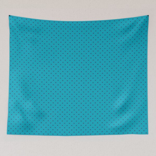 Item preview, Teal Polka Dot Pattern Phone Case for Mom | Minimalist Dotted Journal for Students or Teacher | Cute Blue Dot Aesthetic Blanket for Girls | Retro Polka Dot Tote Bag Gift for Nurse designed and sold by VivaFy.
