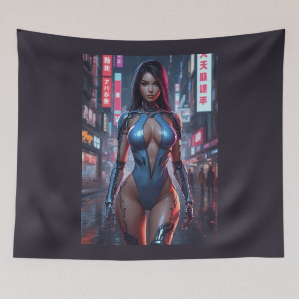 Item preview, Cyborg Girl designed and sold by ArtCraftLab.