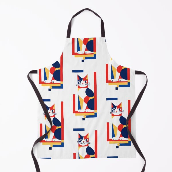Item preview, Geometric Calico Cat Modern Art Style designed and sold by Idealforme.