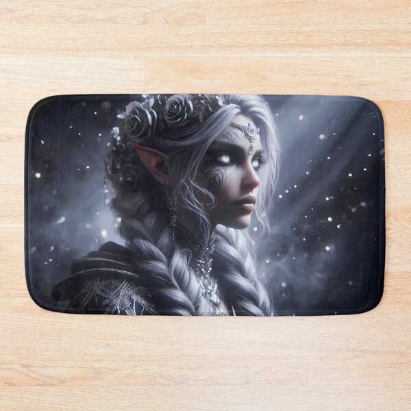 Item preview, White Moon Elf designed and sold by GalleryBrisArt.