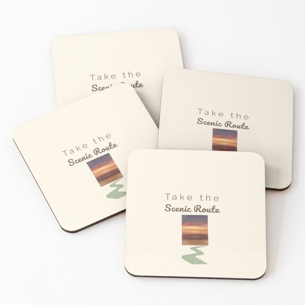 Item preview, Take the Scenic Route – Sunset Nature Design designed and sold by J-Nature-Vibes.