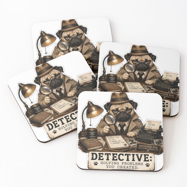 Item preview, Spy Pug designed and sold by Snurly.