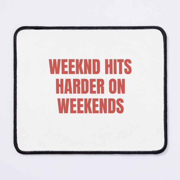 Item preview, Weekend Hits Different On Weekends designed and sold by Odar.