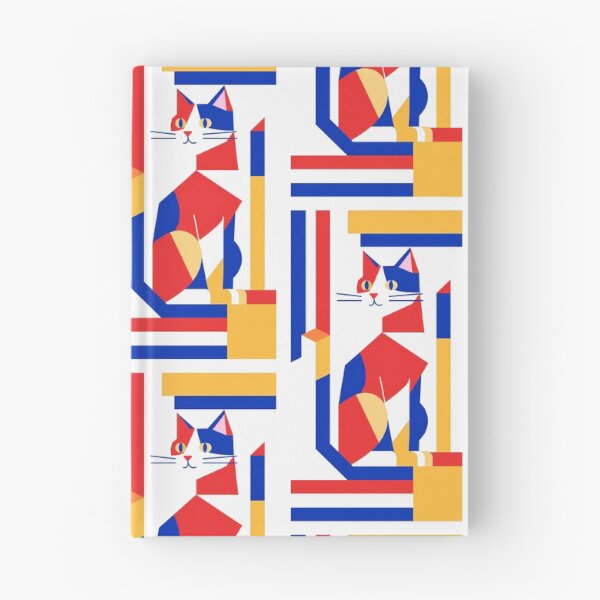 Item preview, Geometric Calico Cat Modern Art Style  designed and sold by Idealforme.