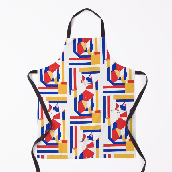 Item preview, Geometric Calico Cat Modern Art Style designed and sold by Idealforme.