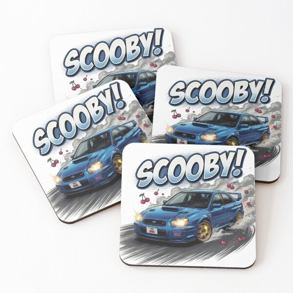 Item preview, Scooby Blue STI Drift Cherry Rally Art designed and sold by TshirtsOnline-.