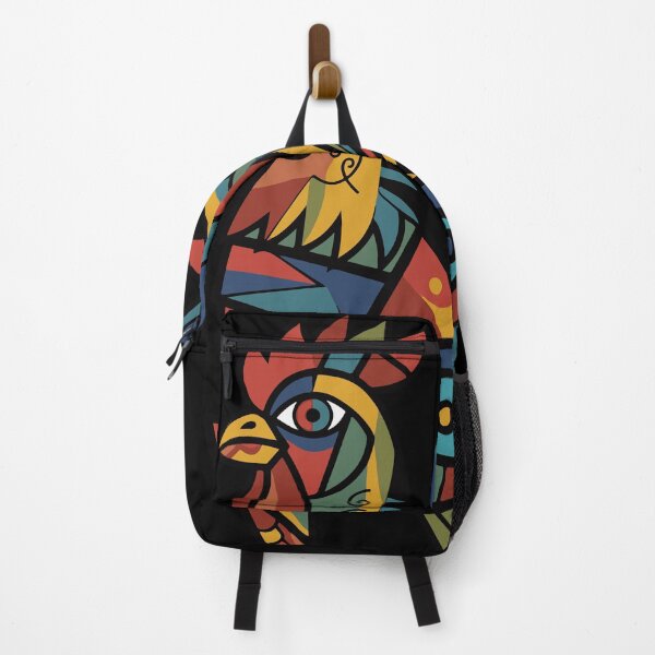 Item preview, Cubist Rooster Geometric Pop Art Illustration designed and sold by Lifer Art and Design.