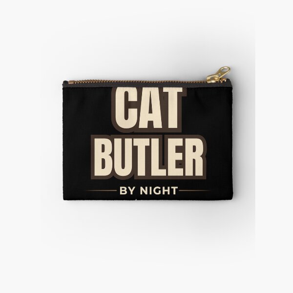 Item preview, Teacher By Day Cat Butler By Night Funny Cat Lover Teacher T-Shirt designed and sold by Uvclick.
