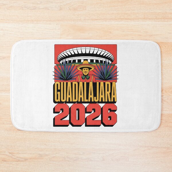 Item preview, Guadalajara 2026  Mexico Football Soccer Souvenir T-Shirt V3 designed and sold by DarylWelsh2024.