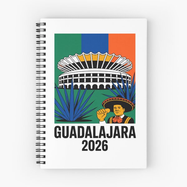 Item preview, Guadalajara 2026  Mexico Football Soccer Souvenir T-Shirt V4 designed and sold by DarylWelsh2024.
