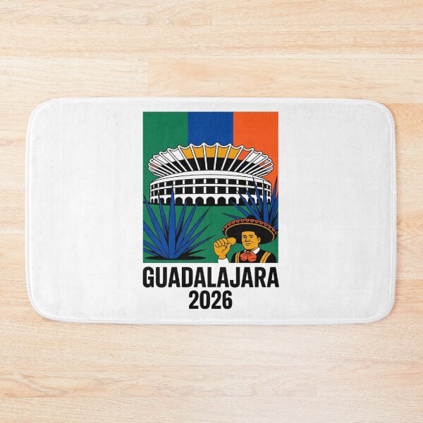 Item preview, Guadalajara 2026  Mexico Football Soccer Souvenir T-Shirt V4 designed and sold by DarylWelsh2024.