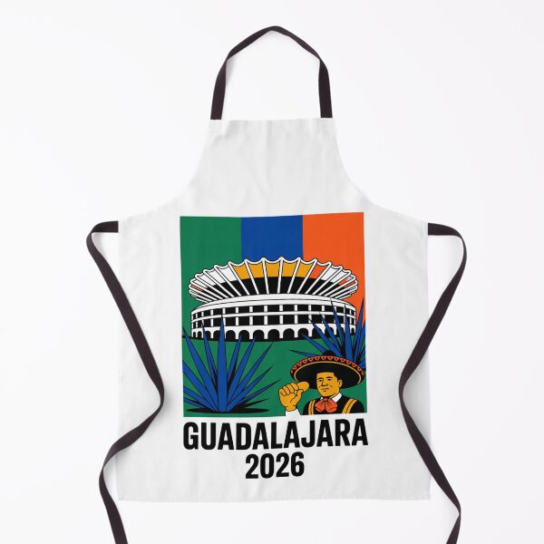 Item preview, Guadalajara 2026 Mexico Football Soccer Souvenir T-Shirt V4 designed and sold by DarylWelsh2024.