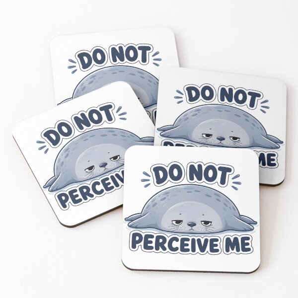 Item preview, Seal Do Not Perceive Me designed and sold by SRY SHOP.