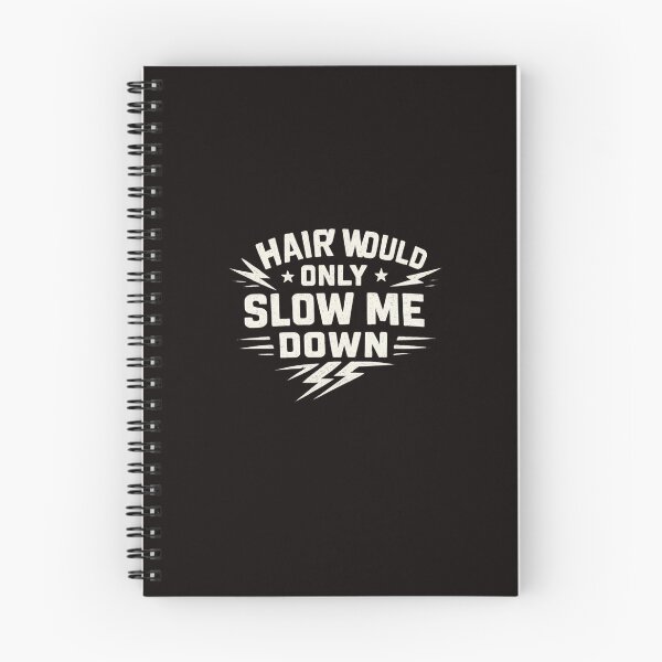 Item preview, Hair Would Only Slow Me Down – Vintage Speed Typography designed and sold by CarolineCanessa.
