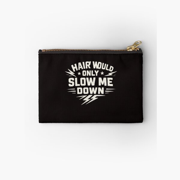 Item preview, Hair Would Only Slow Me Down – Vintage Speed Typography designed and sold by CarolineCanessa.