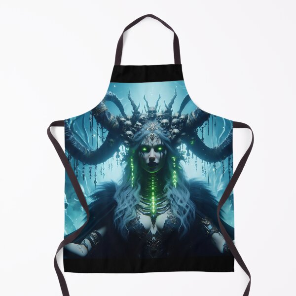 Item preview, Hella, Norse Goddess of the Dead designed and sold by GalleryBrisArt.
