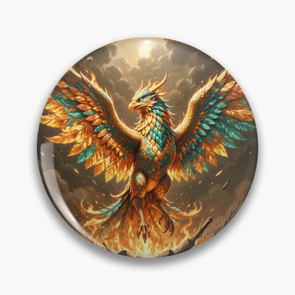 Item preview, Phoenix Rebirth Fire Bird designed and sold by ZinouStyles.