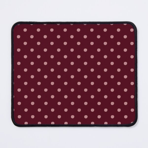 Item preview, Burgundy Polka Dot Pattern Phone Case for Mom | Minimalist Dotted Journal for Students or Teacher | Cute Maroon Dot Aesthetic Blanket for Girls | Retro Polka Dot Tote Bag Gift for Nurse designed and sold by VivaFy.