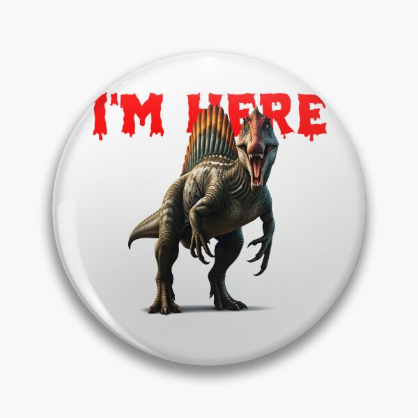 Item preview, Majestic Spinosaurus in Full-Body View, Radiating Threat designed and sold by rgagliardi2017.