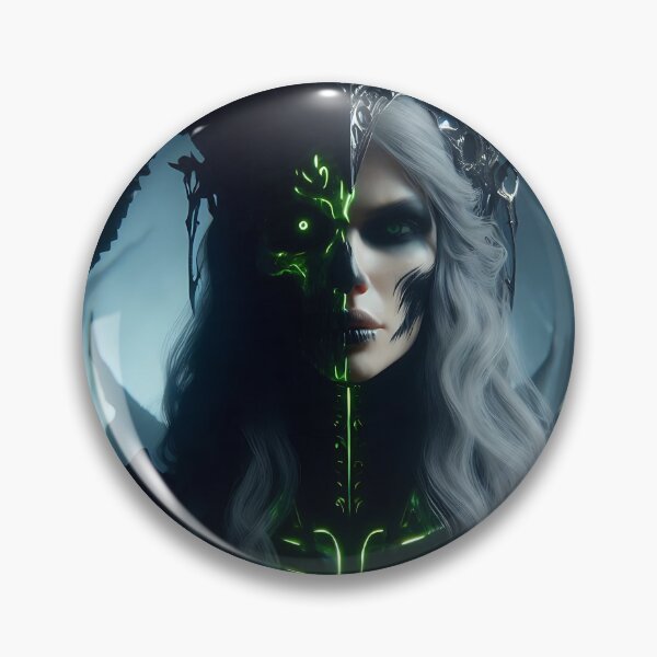 Item preview, Hella, Norse Goddess of the Dead designed and sold by GalleryBrisArt.