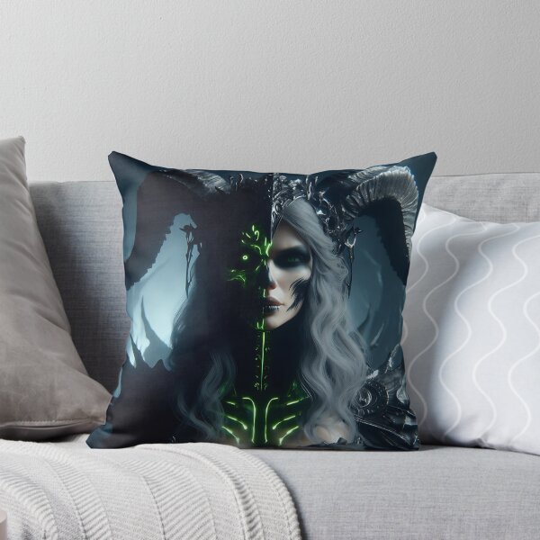 Item preview, Hella, Norse Goddess of the Dead designed and sold by GalleryBrisArt.