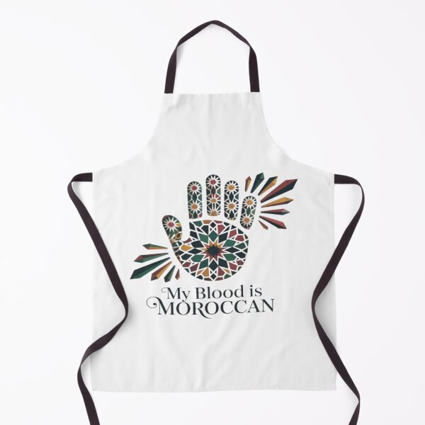 Item preview, Moroccan Zellige Mosaic Handprint Pride Art designed and sold by DailySparks.
